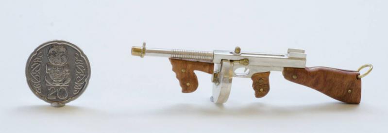 This Thompson Tommy Gun is one of Nick’s favourite pieces.